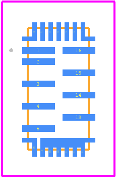 MP86936GRJT-P - Monolithic Power Systems (MPS) PCB footprint - Other - Other - TQFN-23 (3mmx6mm)