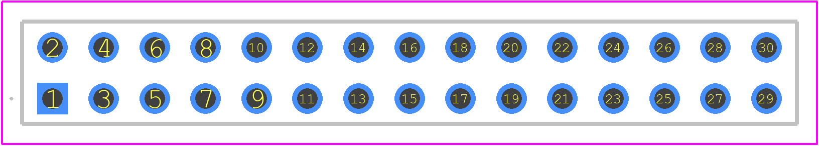 IPT1-115-07-S-D - SAMTEC PCB footprint - Other - Other - IPT1-115-07-S-D-2