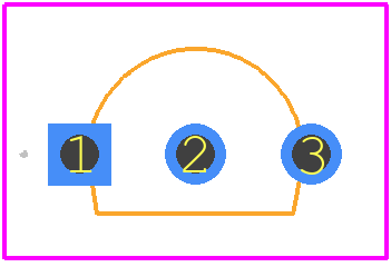 J111RLRPG - onsemi PCB footprint - Other - Other - TO−92 (TO−226) CASE 29−11 ISSUE AM_2023