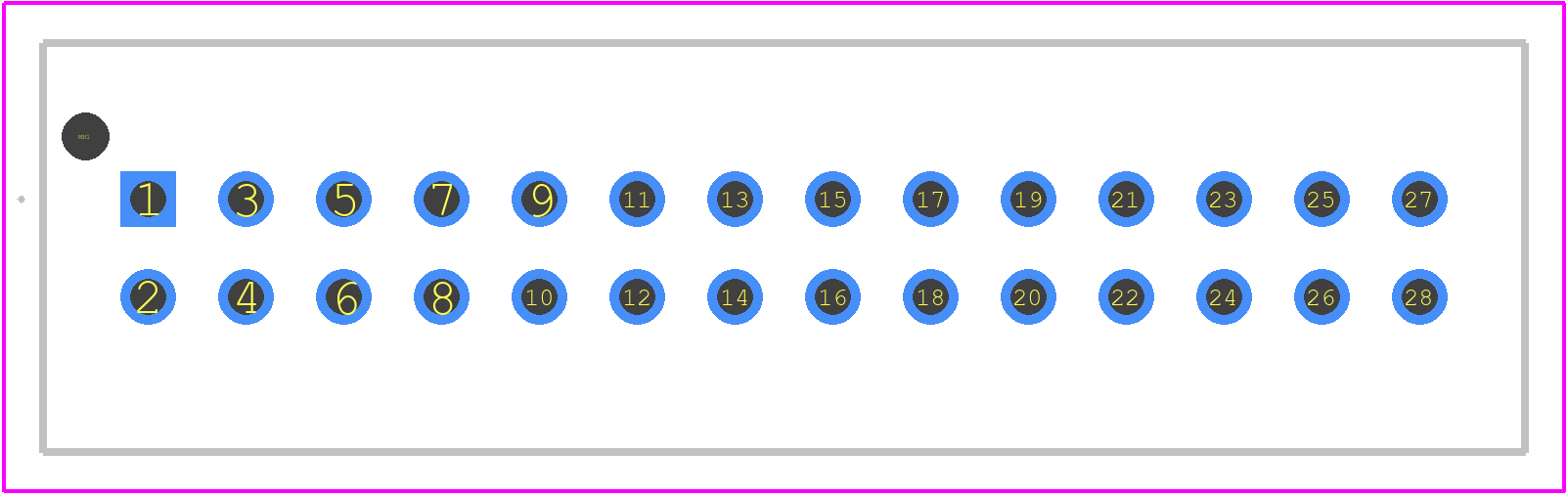 2-2324245-8 - TE Connectivity PCB footprint - Other - Other - 2-2324245-8-1