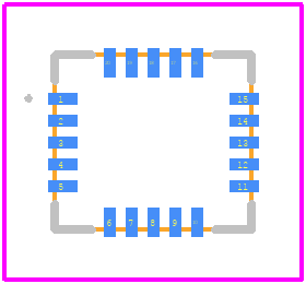RRH46410-A3V - Renesas Electronics PCB footprint - Other - Other - LGA 4.5 x 4.0 x 0.950 mm Body 0.5_2023