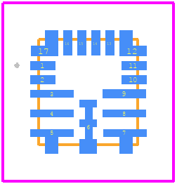 MAX42410AFOA+T - Analog Devices PCB footprint - Other - Other - F_173A3F+1F_24