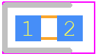 LO Q976.01-P2R2-25-1 - ams OSRAM PCB footprint - LEDs Chip - LEDs Chip - 0603-ren6