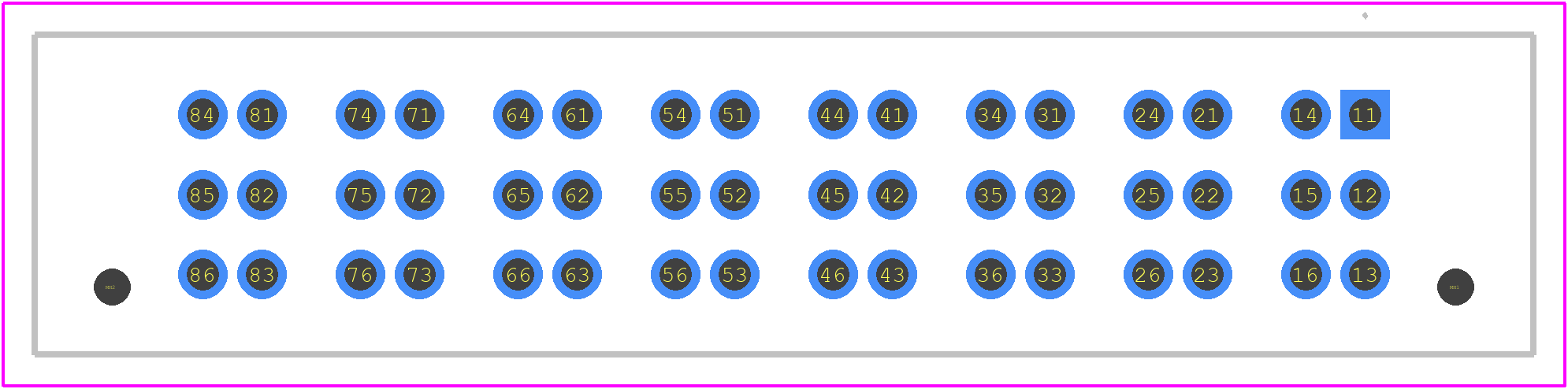 MPS-08-7.70-01-T-V-LC - SAMTEC PCB footprint - Other - Other - MPS-08-7.70-01-T-V-LC-1
