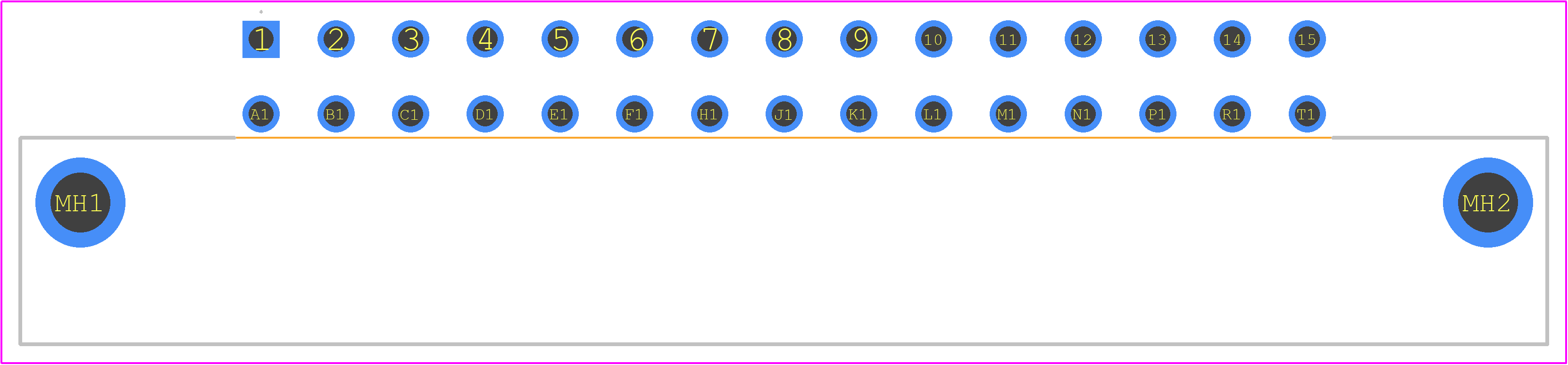 EBM15DRAH - Sullins PCB footprint - Other - Other - EBM15DRAH-3