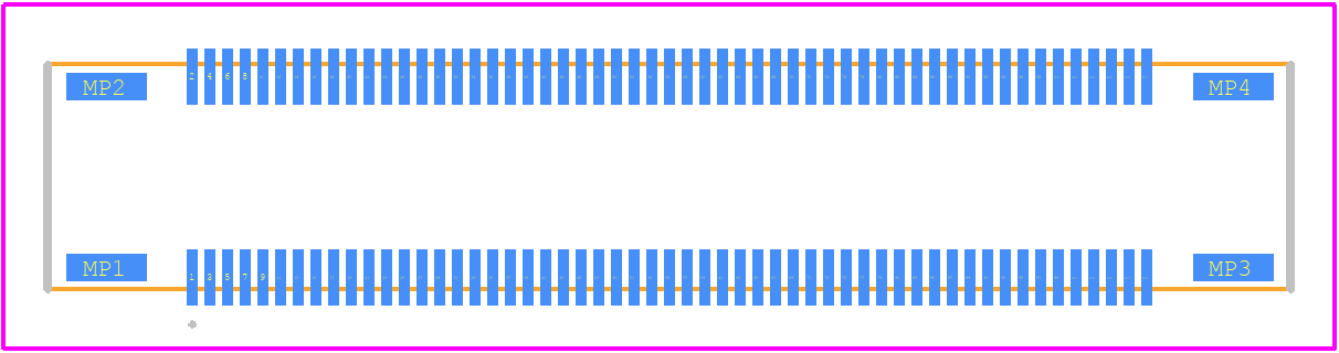 FX25-110P-0.4SV - Hirose PCB footprint - Other - Other - FX25-110P-0.4SV-2