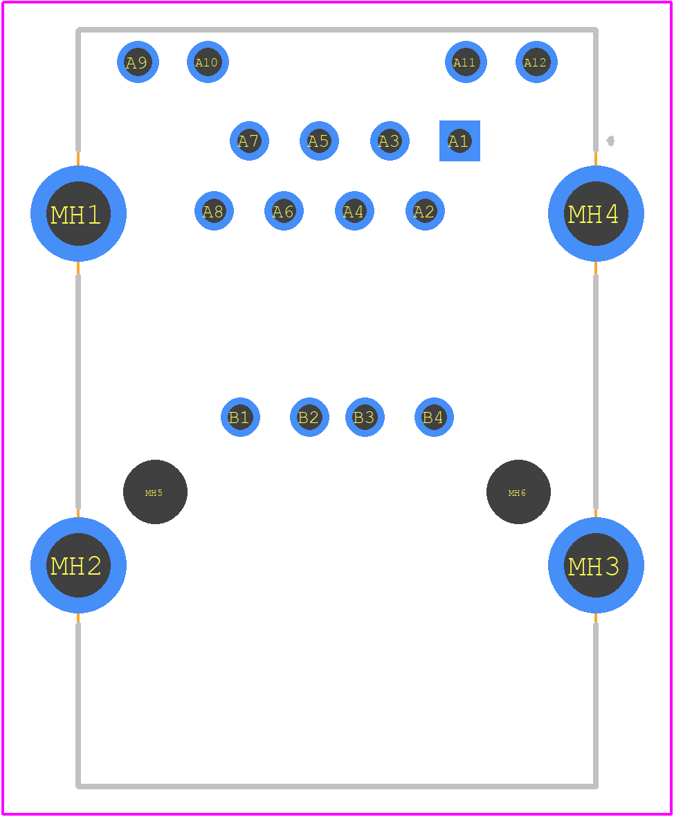 6-1775855-3 - TE Connectivity PCB footprint - Other - Other - 6-1775855-3-3