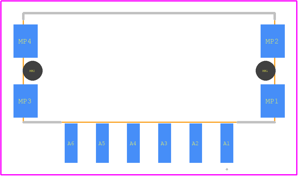 254699-E - TE Connectivity PCB footprint - Other - Other - 254699-E-2