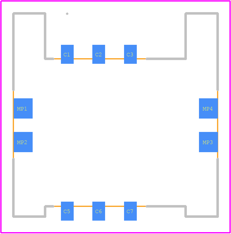 MSIM-10-B - Same Sky PCB footprint - Other - Other - MSIM-10-B-1