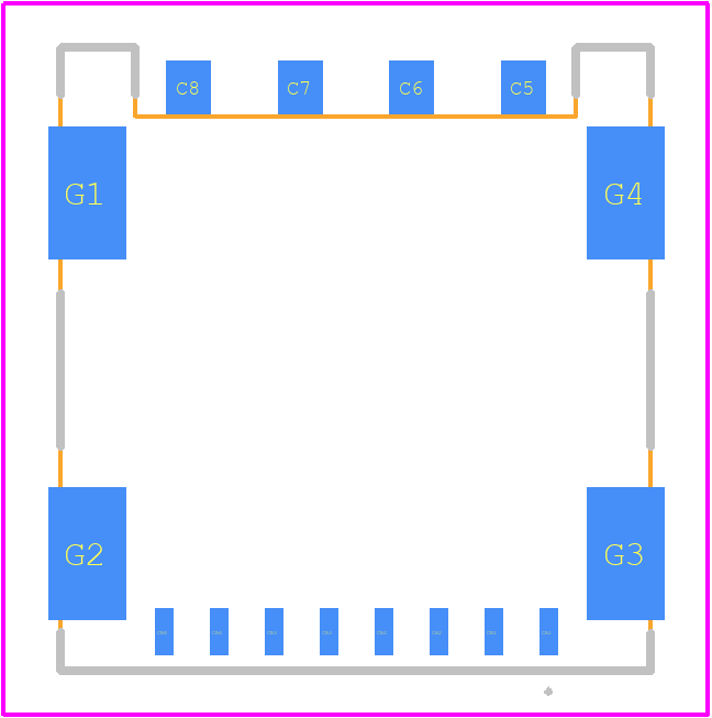 MSIM-9-B - Same Sky PCB footprint - Other - Other - MSIM-9-B-2