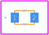 LSM67K-G2H2-1 - ams OSRAM PCB footprint - Other - Other - 2.3 mm x 1.3 mm x 1.4 mm