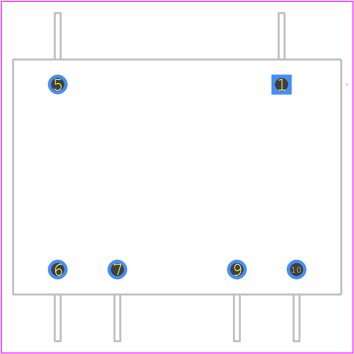 SD250-3L - COILCRAFT PCB footprint - Other - Other - SD250-3L-2