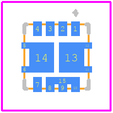 NTTFD4D1N03P1E - onsemi PCB footprint - Other - Other - WQFN12 3.3X3.3, 0.65P CASE 510CJ ISSUE O