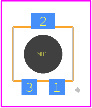 3314R-1-472E - Bourns PCB footprint - Other - Other - 3314R-1-472E-1