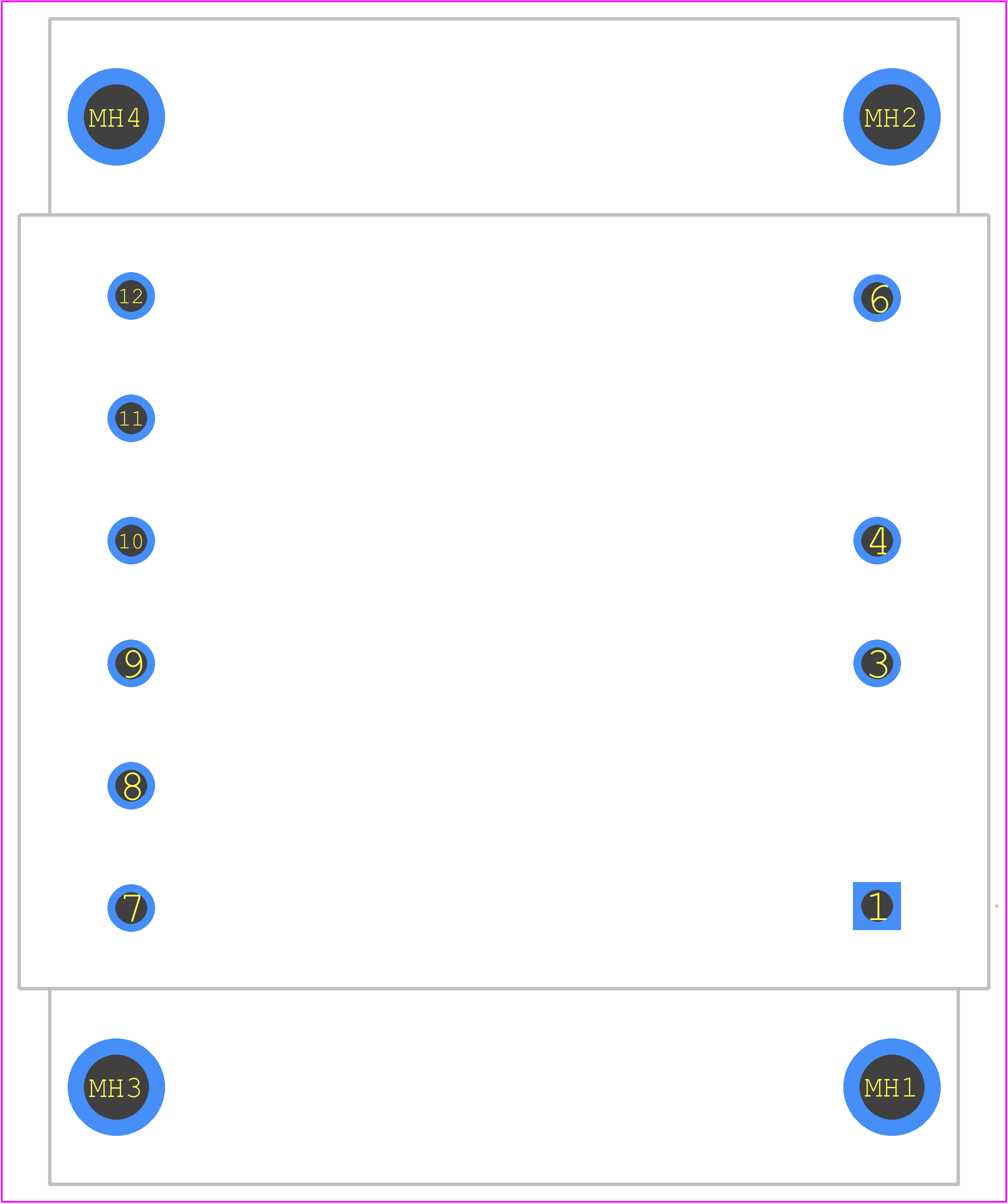 14A-30-515 - Bel PCB footprint - Other - Other - 14A-30-515-2