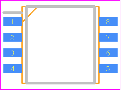 GDH04S04 - TE Connectivity PCB footprint - Small Outline Packages - Small Outline Packages - GDH04S04