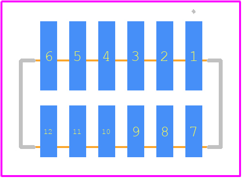15SH-B-06-TS-SMT-T/R - Adam Tech PCB footprint - Other - Other - 15SH-B-06-TS-SMT-T/R-2
