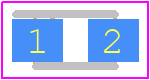 ACDBS140-HF - Comchip Technology PCB footprint - Diodes Moulded - Diodes Moulded - ACDBS140-HF