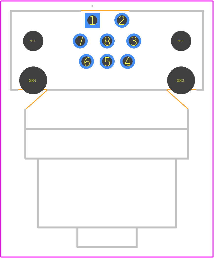 1239638 - Phoenix Contact PCB footprint - Other - Other - 1239638-6