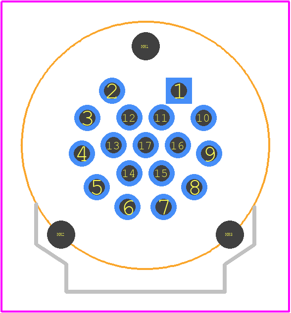 1457597 - Phoenix Contact PCB footprint - Other - Other - 1457597