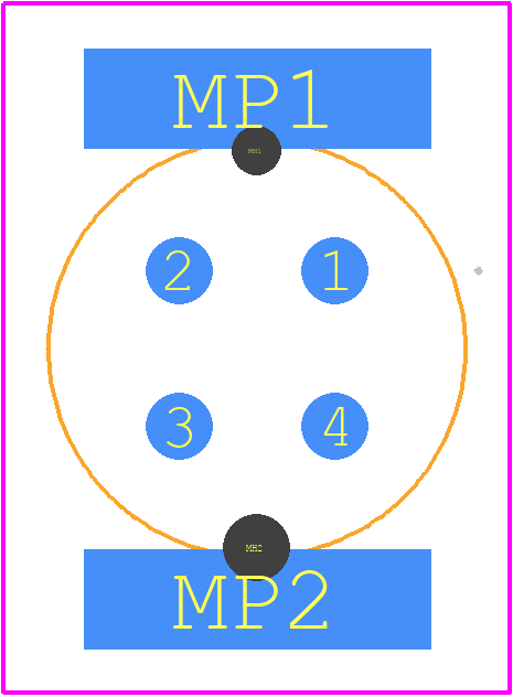 1308032 - Phoenix Contact PCB footprint - Other - Other - 1308032-2