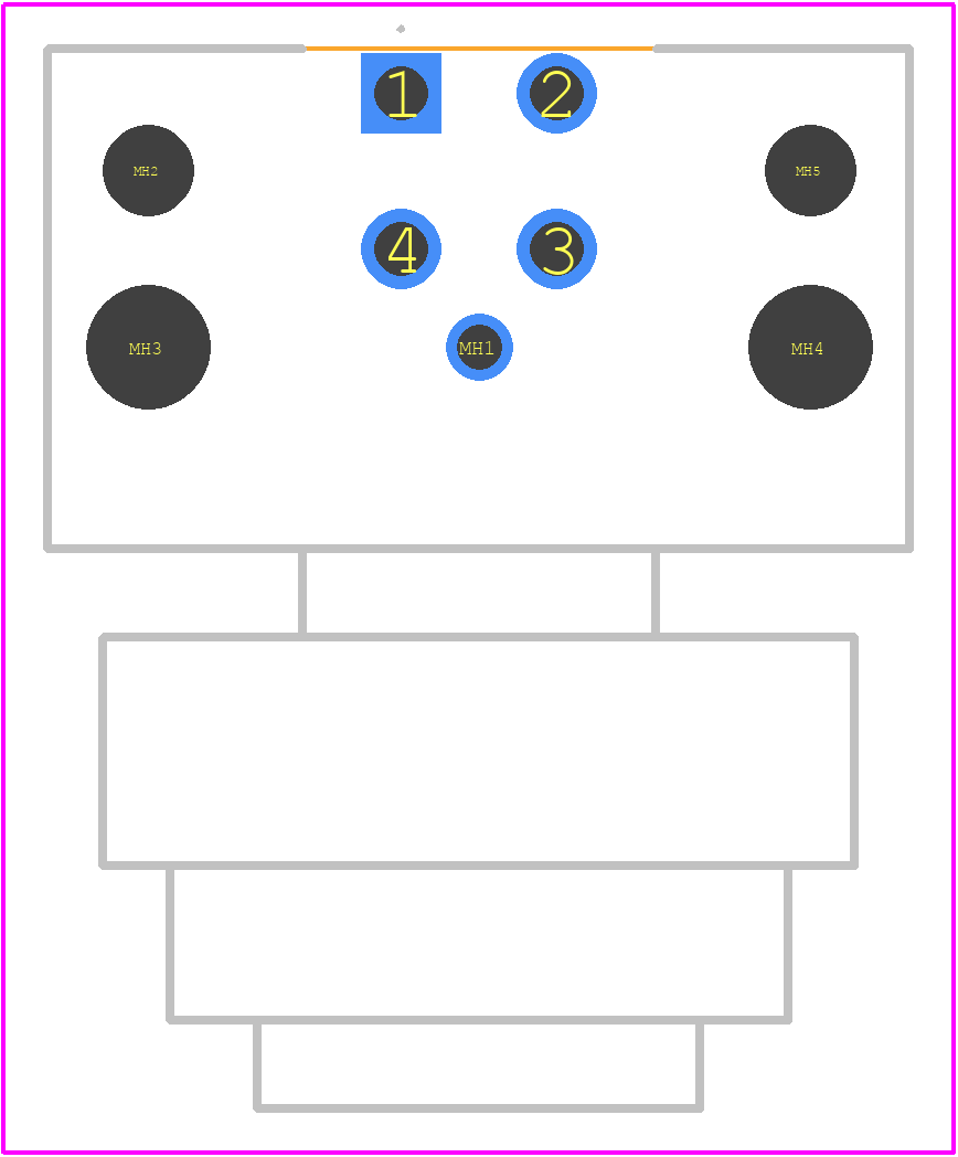 1239693 - Phoenix Contact PCB footprint - Other - Other - 1239693-3