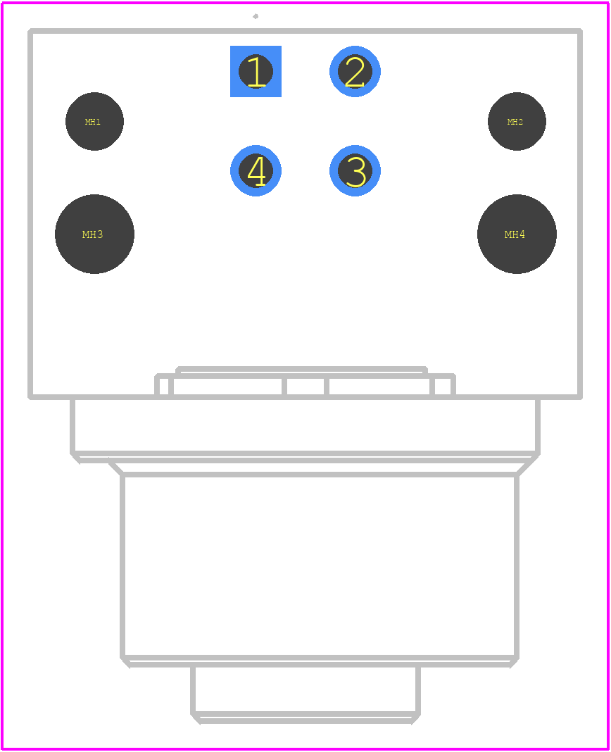 1239619 - Phoenix Contact PCB footprint - Other - Other - 1239619-2