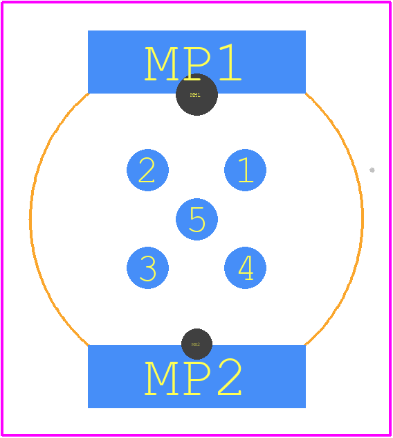 1308217 - Phoenix Contact PCB footprint - Other - Other - 1308217-2