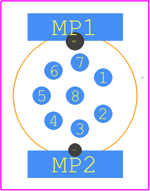 1308204 - Phoenix Contact PCB footprint - Other - Other - 1308204-1
