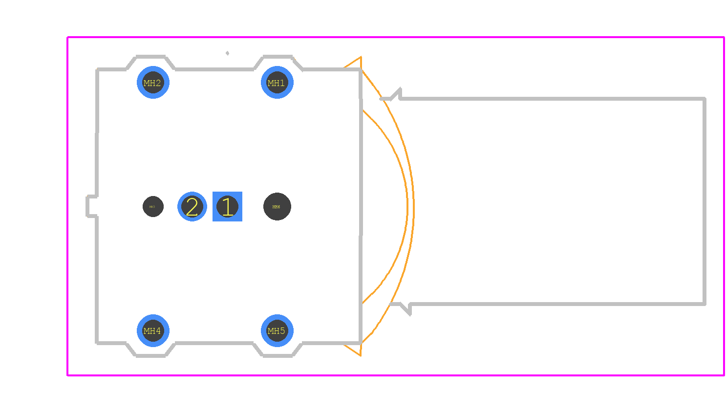 1363338 - Phoenix Contact PCB footprint - Other - Other - 1363338-4