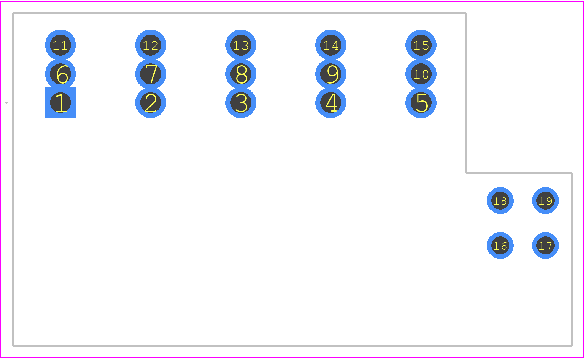 1192661 - Phoenix Contact PCB footprint - Other - Other - 1192661-1