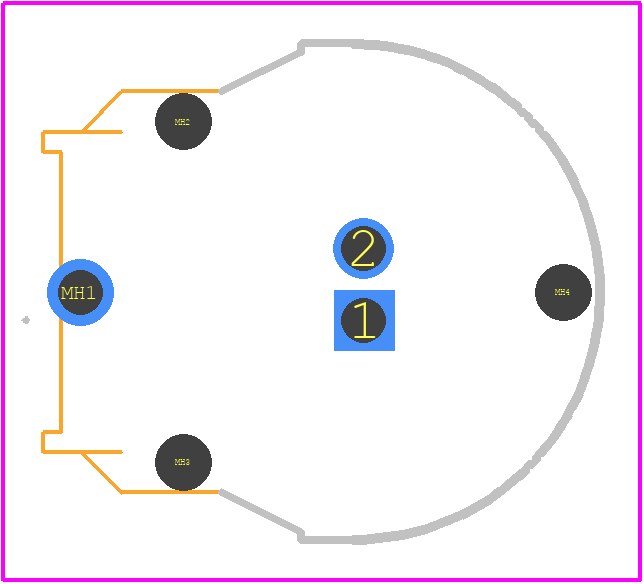 1363336 - Phoenix Contact PCB footprint - Other - Other - 1363336-4