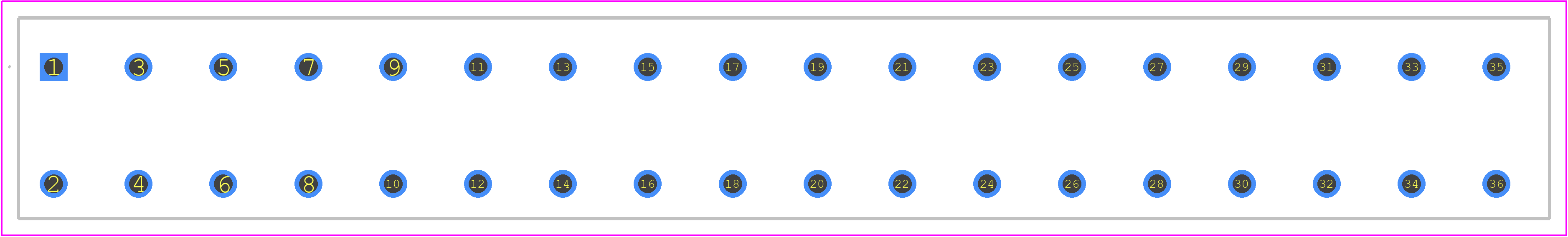 1819037 - Phoenix Contact PCB footprint - Other - Other - 1819037-1