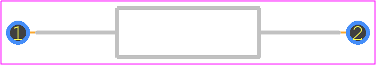 RC55LF-D-2K2-B-B - TT Electronics PCB footprint - Resistors, Axial Diameter Horizontal Mounting - Resistors, Axial Diameter Horizontal Mounting - RC55-ren1