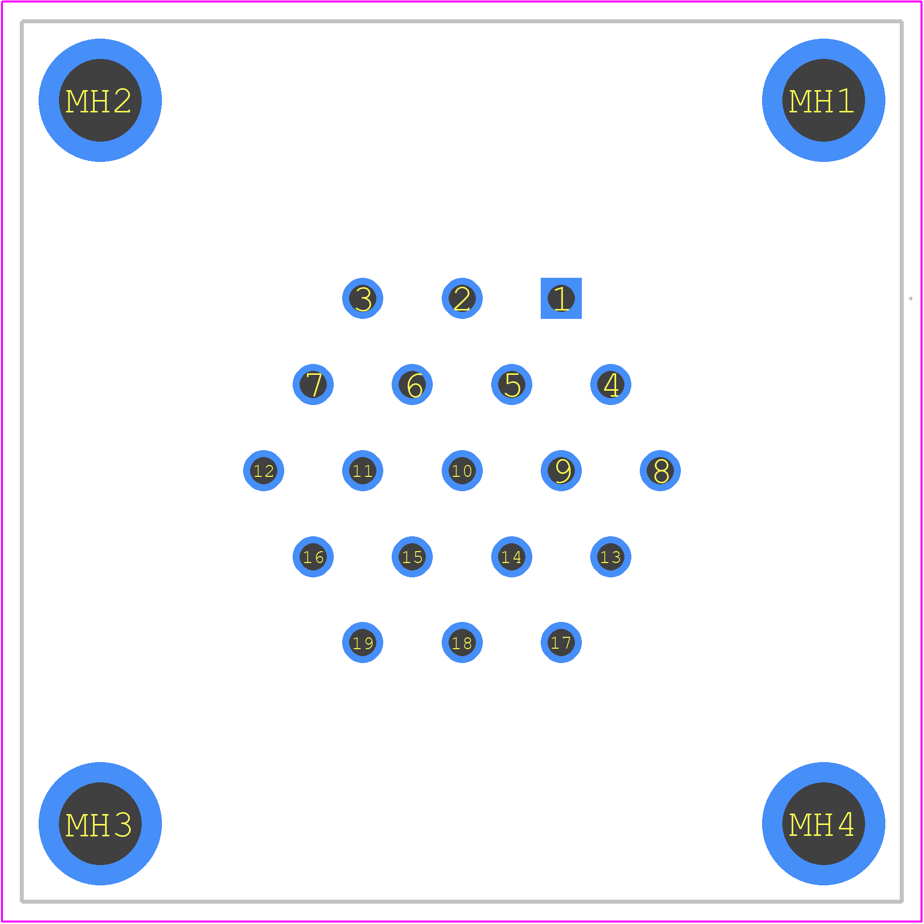 213827-2 - TE Connectivity PCB footprint - Other - Other - 213827-2-1