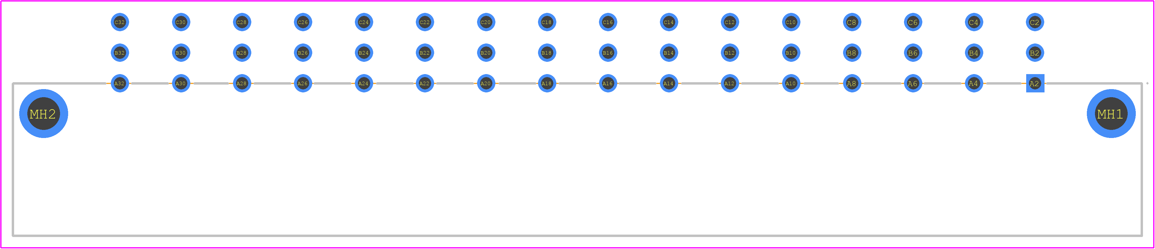 384600-E - TE Connectivity PCB footprint - Other - Other - 384600-E-3
