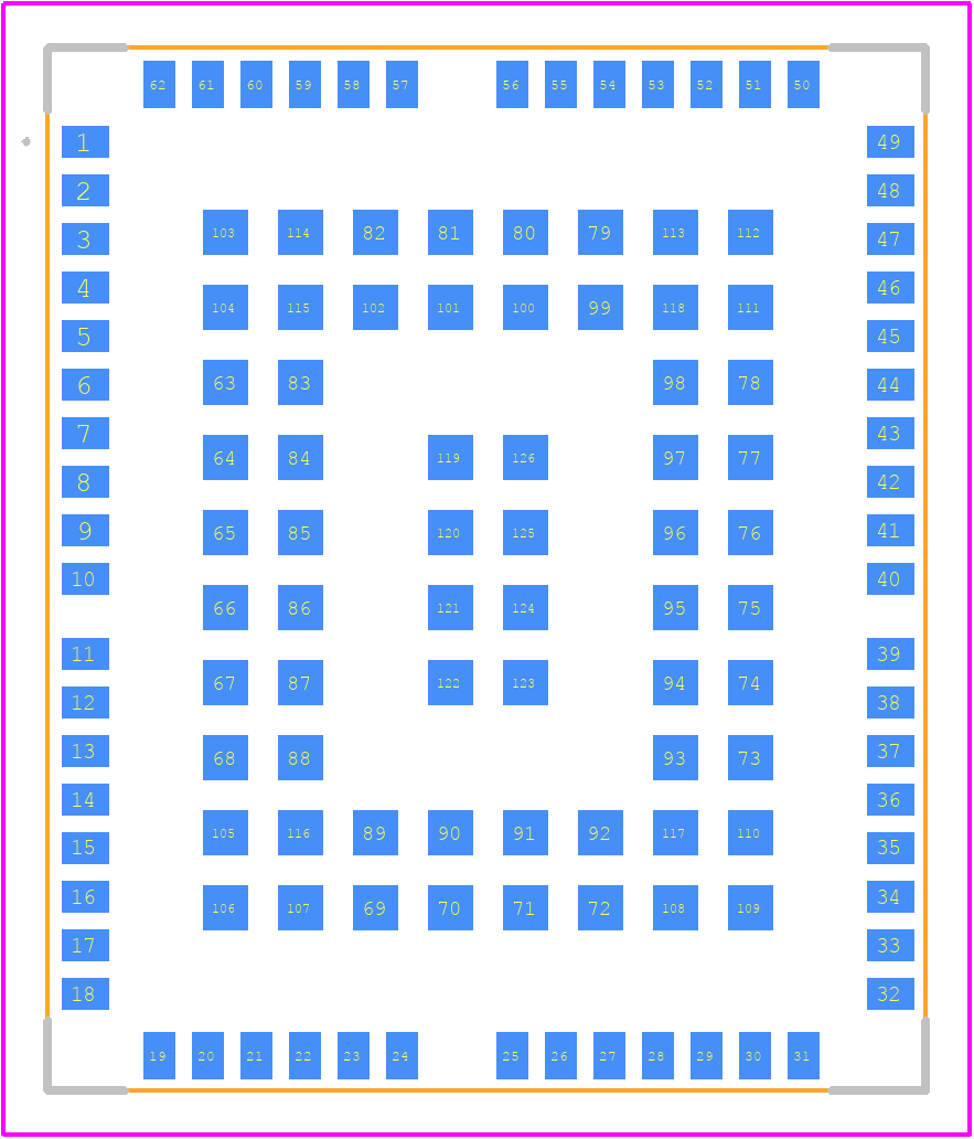 EG916QGLLC-N03-SNNSA - Quectel PCB footprint - Other - Other - 124-LGA_2026