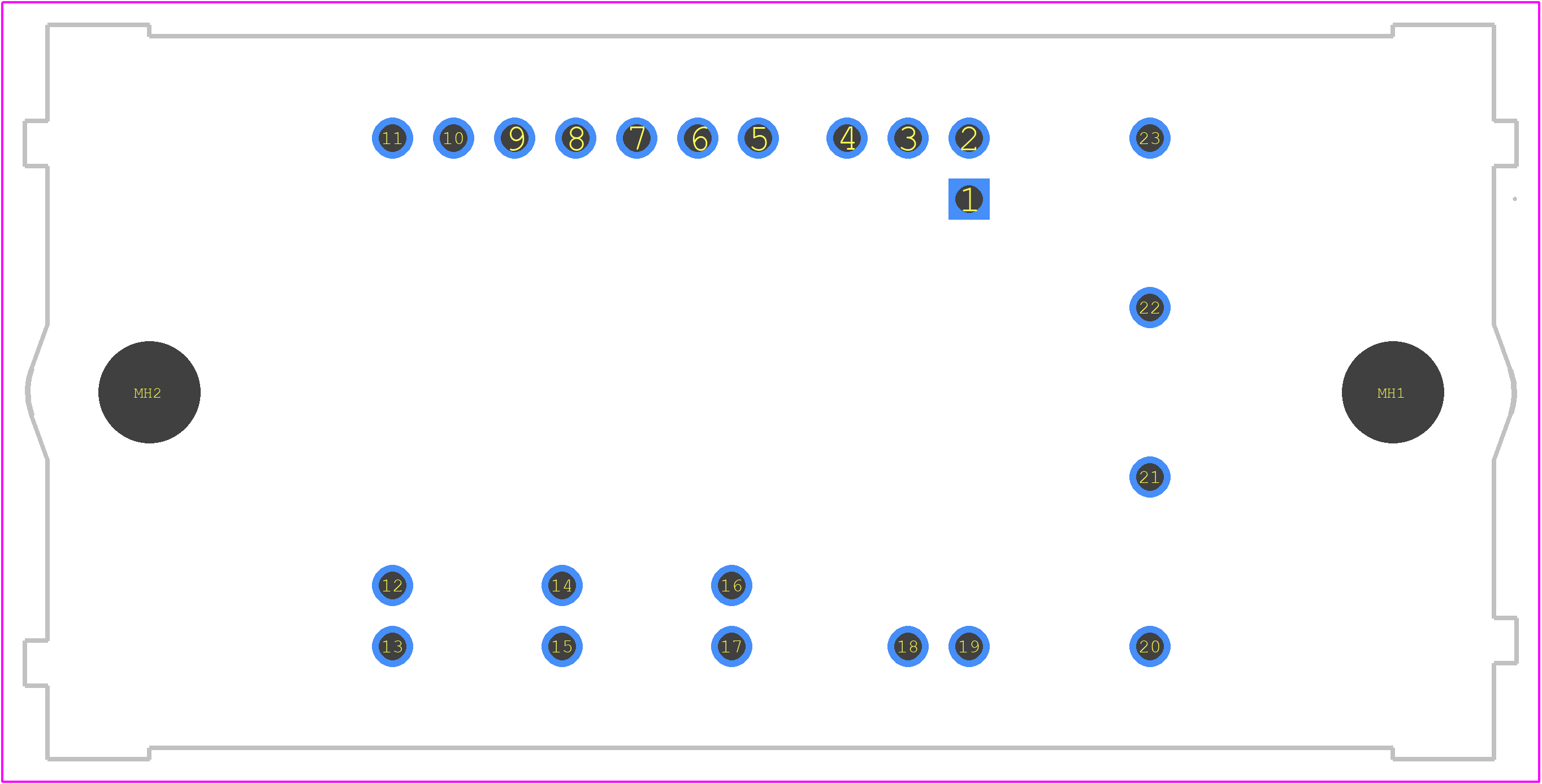 V23990-P540-A-PM - Vincotech PCB footprint - Other - Other - V23990-P540-A-PM-2