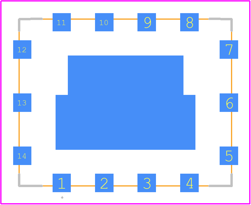 CBP2-1300BV+ - Mini-Circuits PCB footprint - Other - Other - CBP2-1300BV+