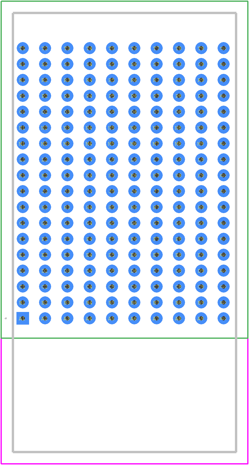 2007741-1 - TE Connectivity PCB footprint - Other - Other - 2007741-1-1