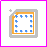 LT8418ACBZ-R7 - Analog Devices PCB footprint - BGA - BGA - LT8418ACBZ-R7