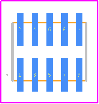 SPH2000BSMT-1,27-10 - Summit Electronics PCB footprint - Other - Other - SPH2000BSMT-1,27-10-2