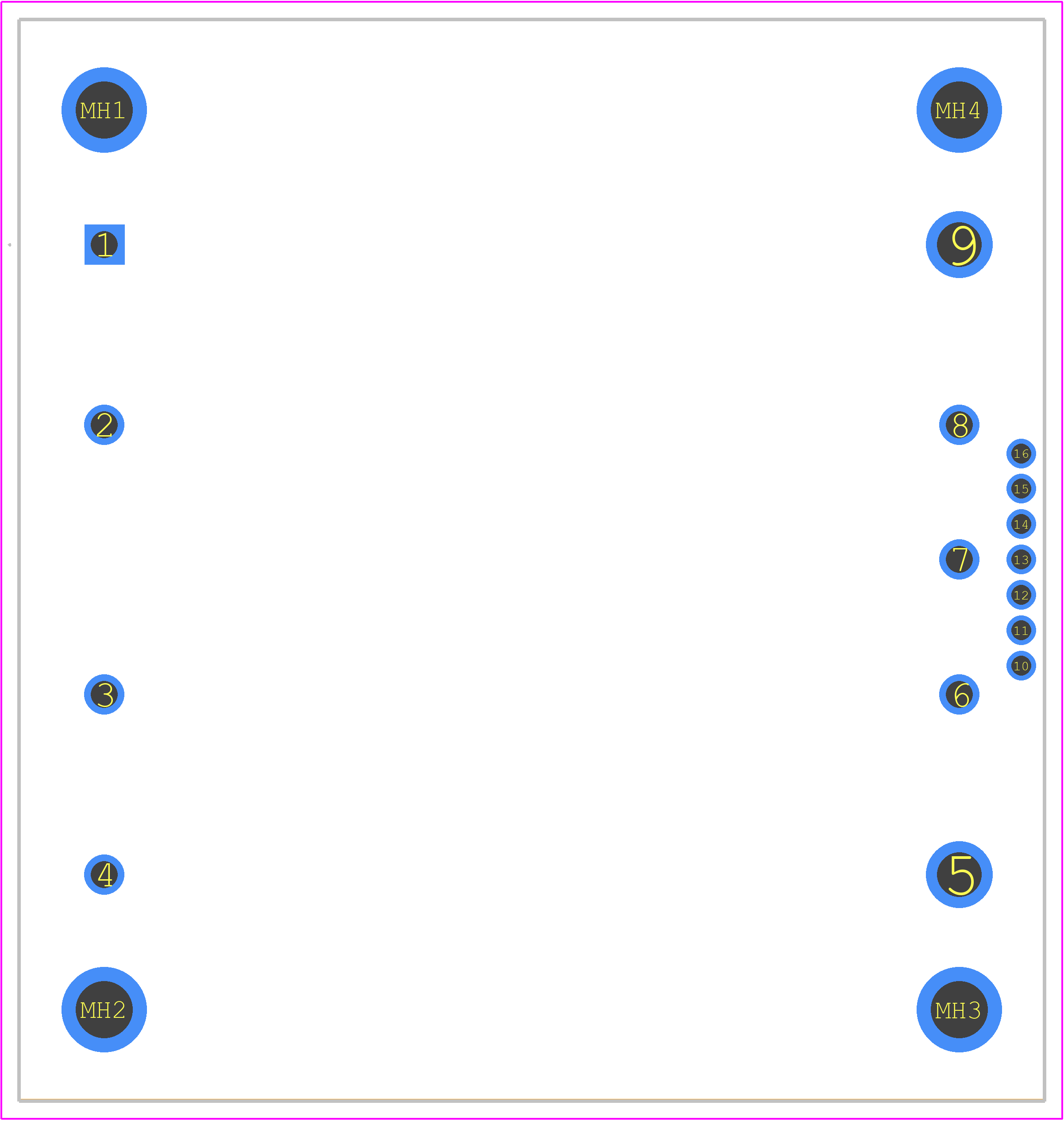 BMR6853300/001 - Flex PCB footprint - Other - Other - BMR6853300/001-2