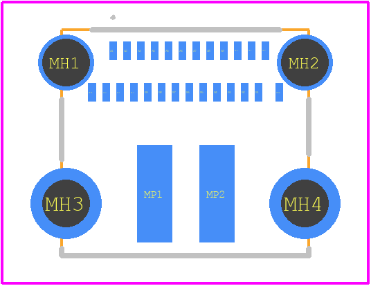 CX90B2-24P - Hirose PCB footprint - Other - Other - CX90B2-24P-2