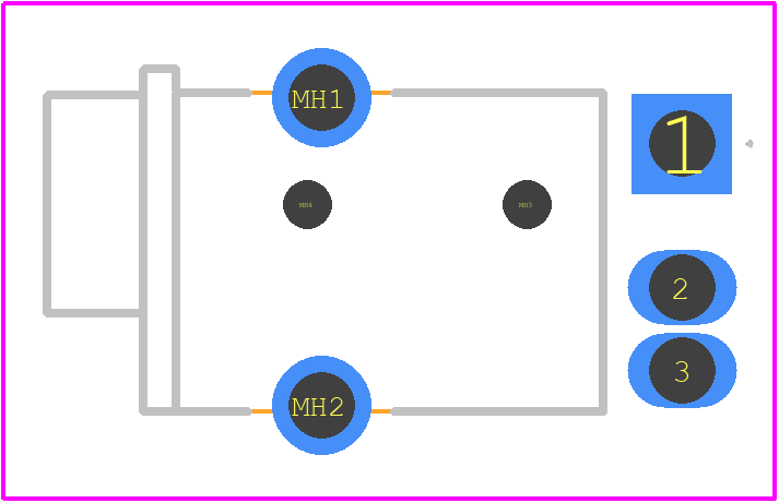 ADC-114B-4-WP-HT-T/R - Adam Tech PCB footprint - Other - Other - ADC-114B-4-WP-HT-T/R-4