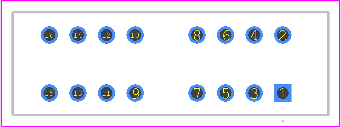 6650534-1 - TE Connectivity PCB footprint - Other - Other - 6650534-1-1