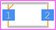 SL210HL-TP - MCC PCB footprint - Small Outline Diode Flat Lead - Small Outline Diode Flat Lead - SOD-123HL