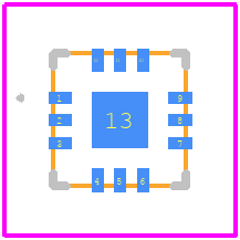 WP4P1+ - Mini-Circuits PCB footprint - Other - Other - WP4P1+-1