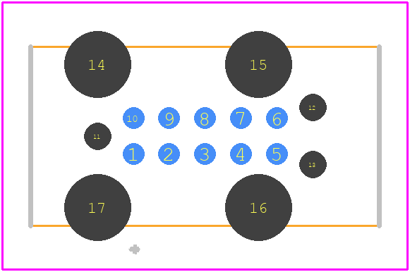 tc2050-fp - Tag Connect PCB footprint - Other - Other - tc2050-fp