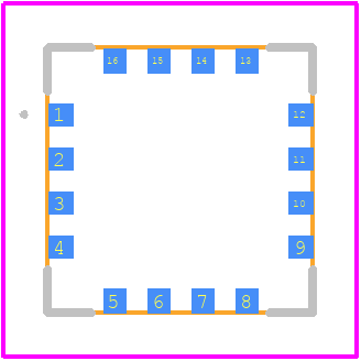 MMA7260Q - Nexperia PCB footprint - Other - Other - MMA7260Q-3